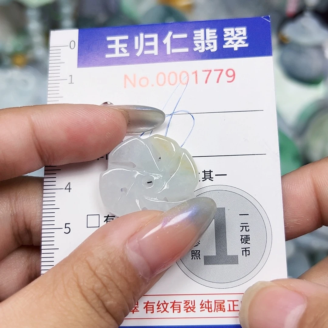 翡翠未镶嵌吊坠(不含链)11