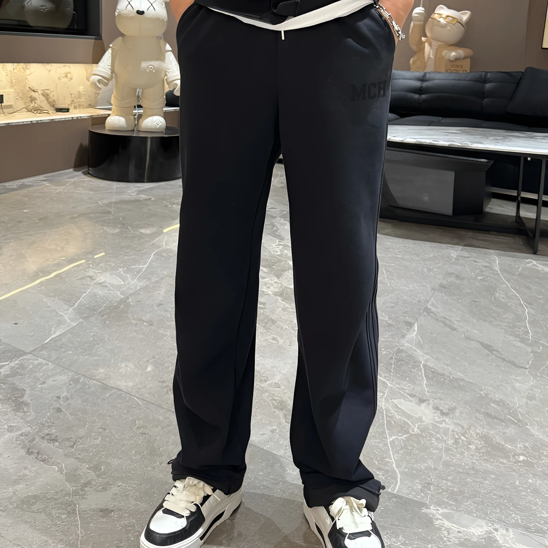 宿慕SUMU 男款直筒裤 2-15春季2025新款时尚百搭休闲直筒裤M000BI