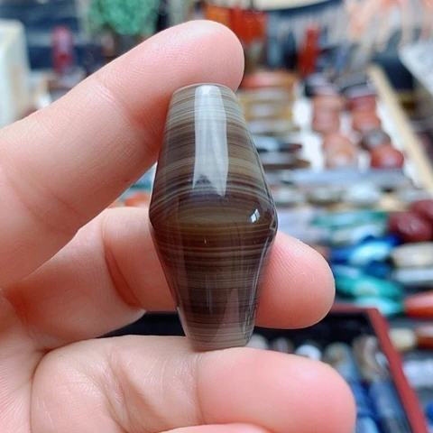 玛瑙/玉髓合金颈饰