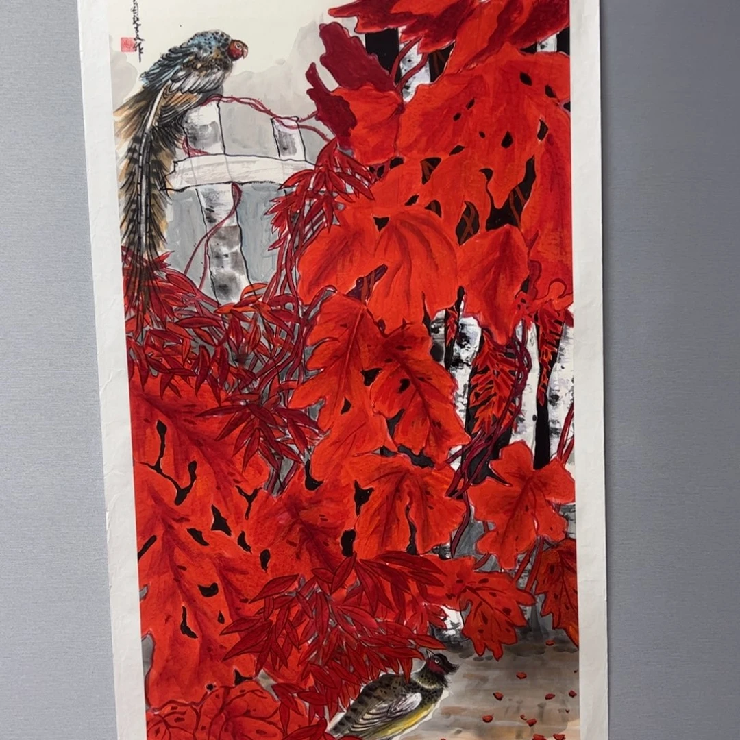 国画亲笔手绘原创