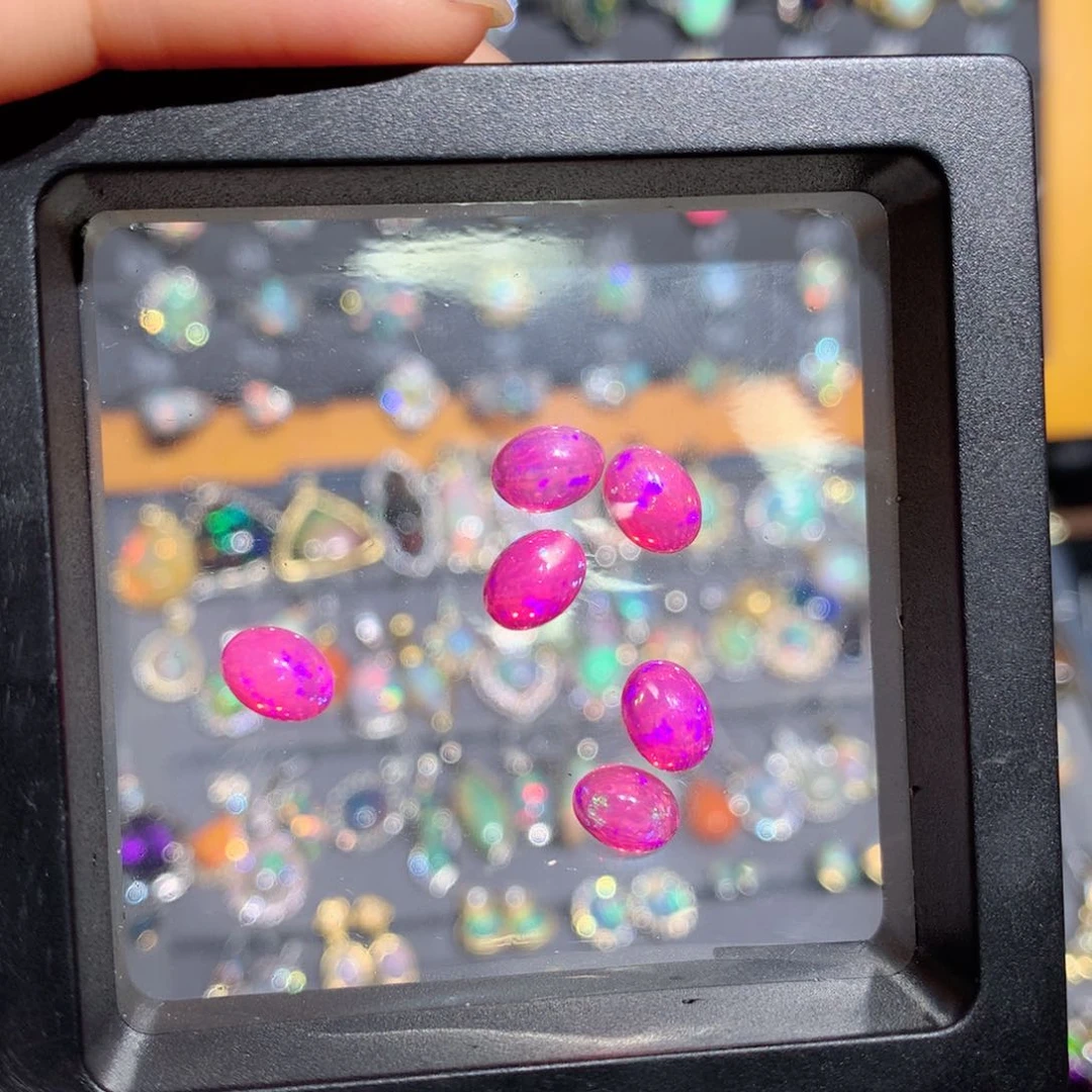 欧泊银S925镶嵌欧泊裸石t