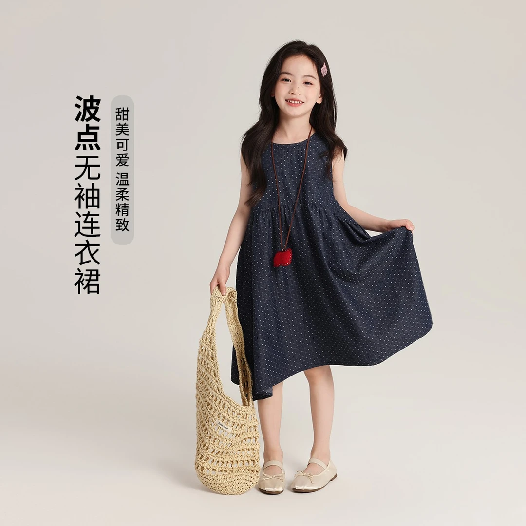 布丁哈鲁【法式浪漫】温馨优雅2025夏款女童连衣裙G52DA123