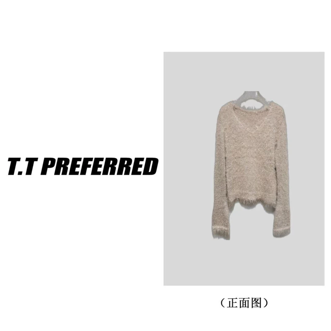 【T&T】25秋季新款时尚百搭亮丝毛衣M-002