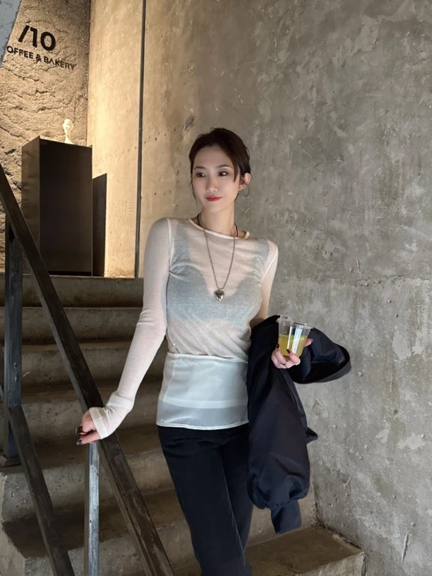 设计师两件套小裙子打底衫（No退No换）