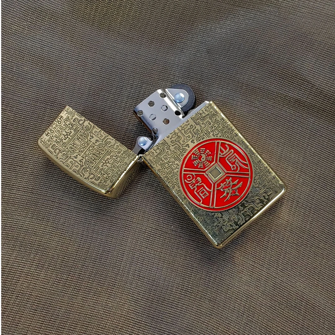 ZIPPO 打火机正品 仟巧雷霆四决 1408