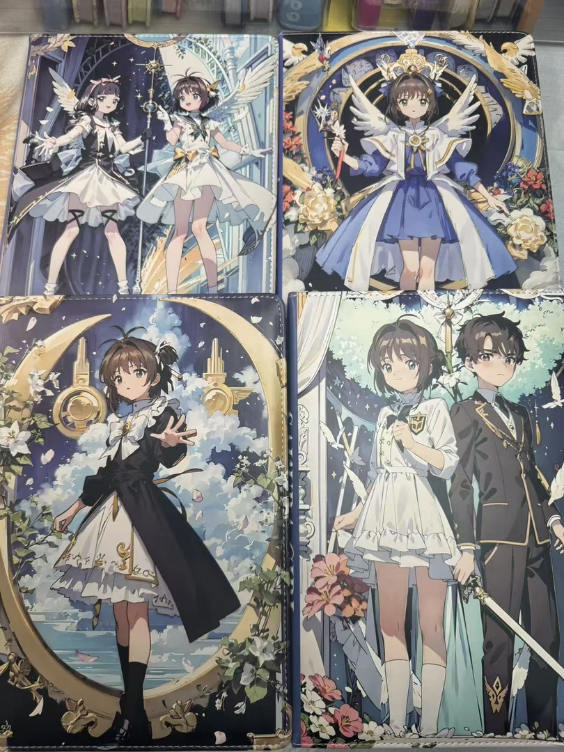 魔卡少女樱主题B5笔记本学生横线记事本皮面小樱彩页手账本