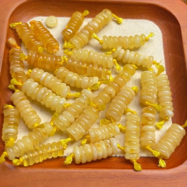 蜜蜡未镶嵌珠宝奇石微瑕放漏原矿蜜蜡隔片多样性发一