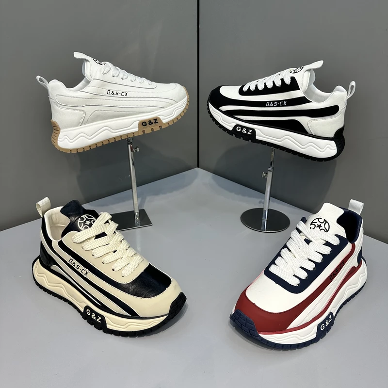 KRY潮牌男士运动时尚青春小众秋冬加厚百搭高端日常舒适潮流潮鞋