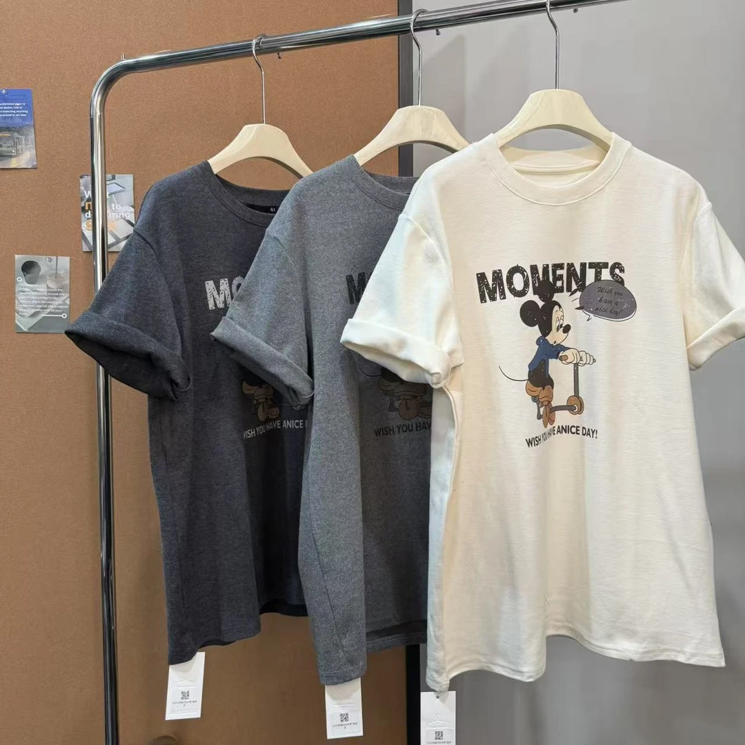 【 雨•美 推荐 】2505休闲百搭米奇印花T恤