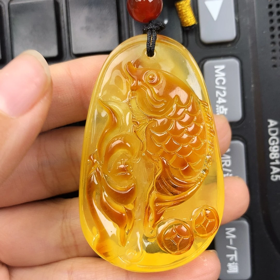 琥珀未镶嵌珠宝奇石
