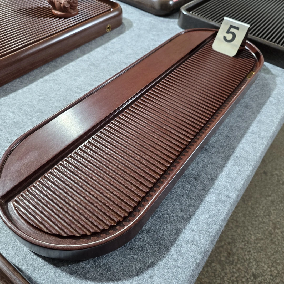 博观66×22×4电木茶盘排水整块家用客厅办公室茶台