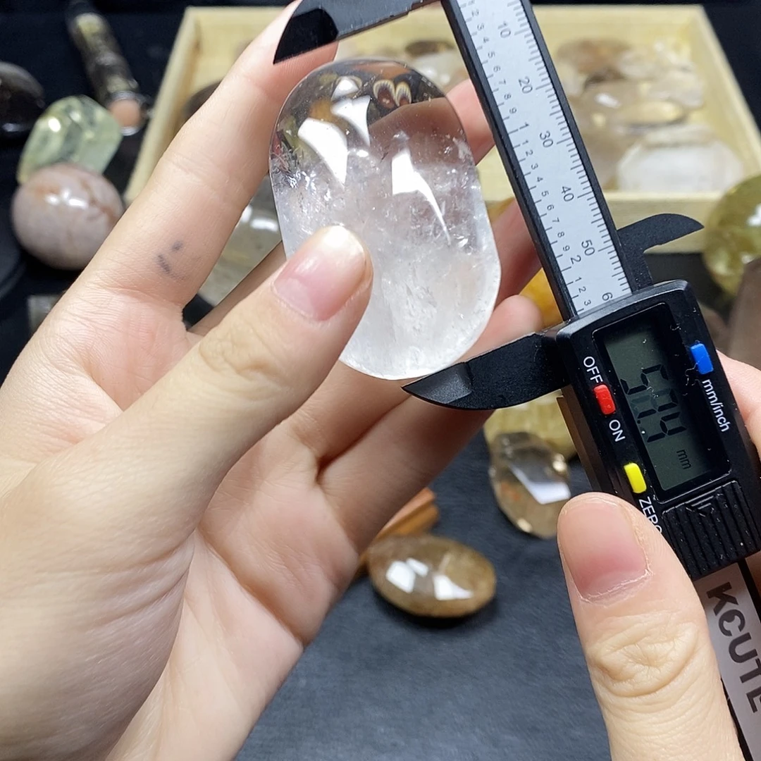 珠宝半成品未镶嵌绿水晶220水晶石