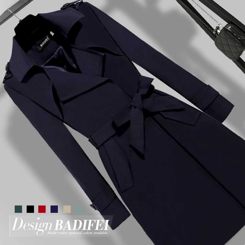 早春风衣女中长款2025年春秋季新款今年流行高级感小个子外套气质