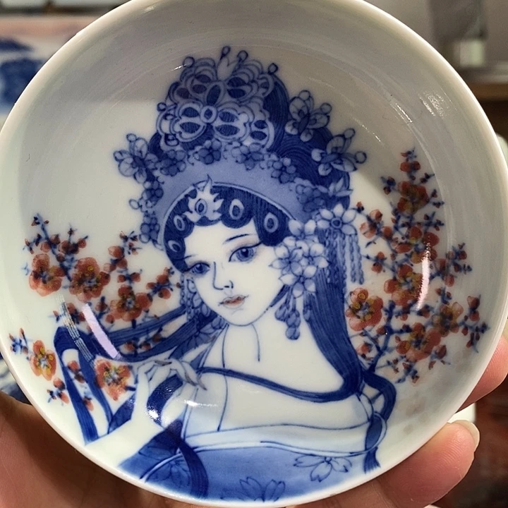 杯景德镇手工手绘陶瓷，高亮兴老师作品