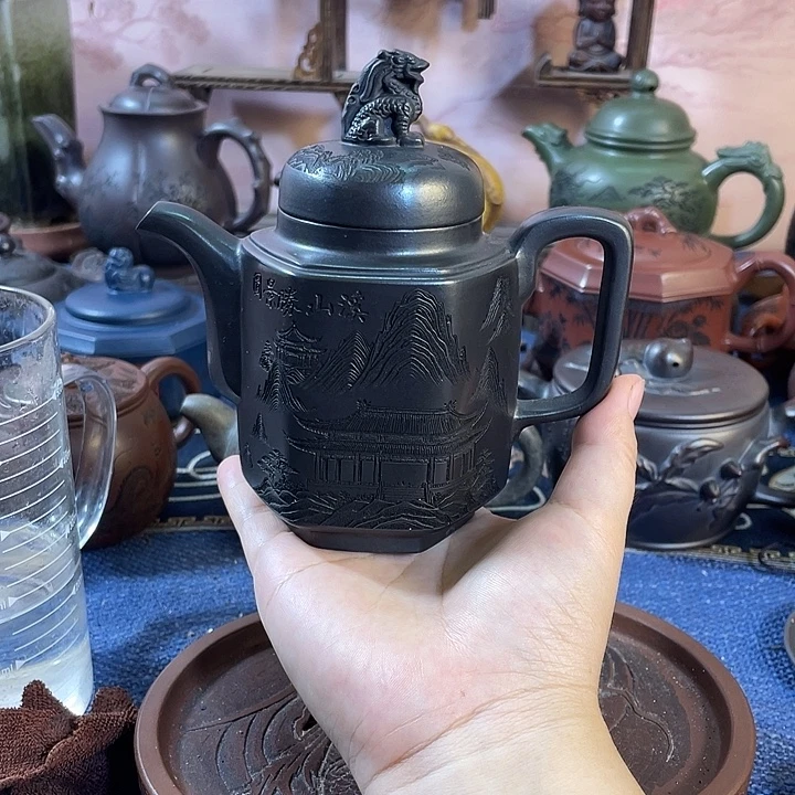 茶壶紫砂瑕疵紫砂茶具紫砂