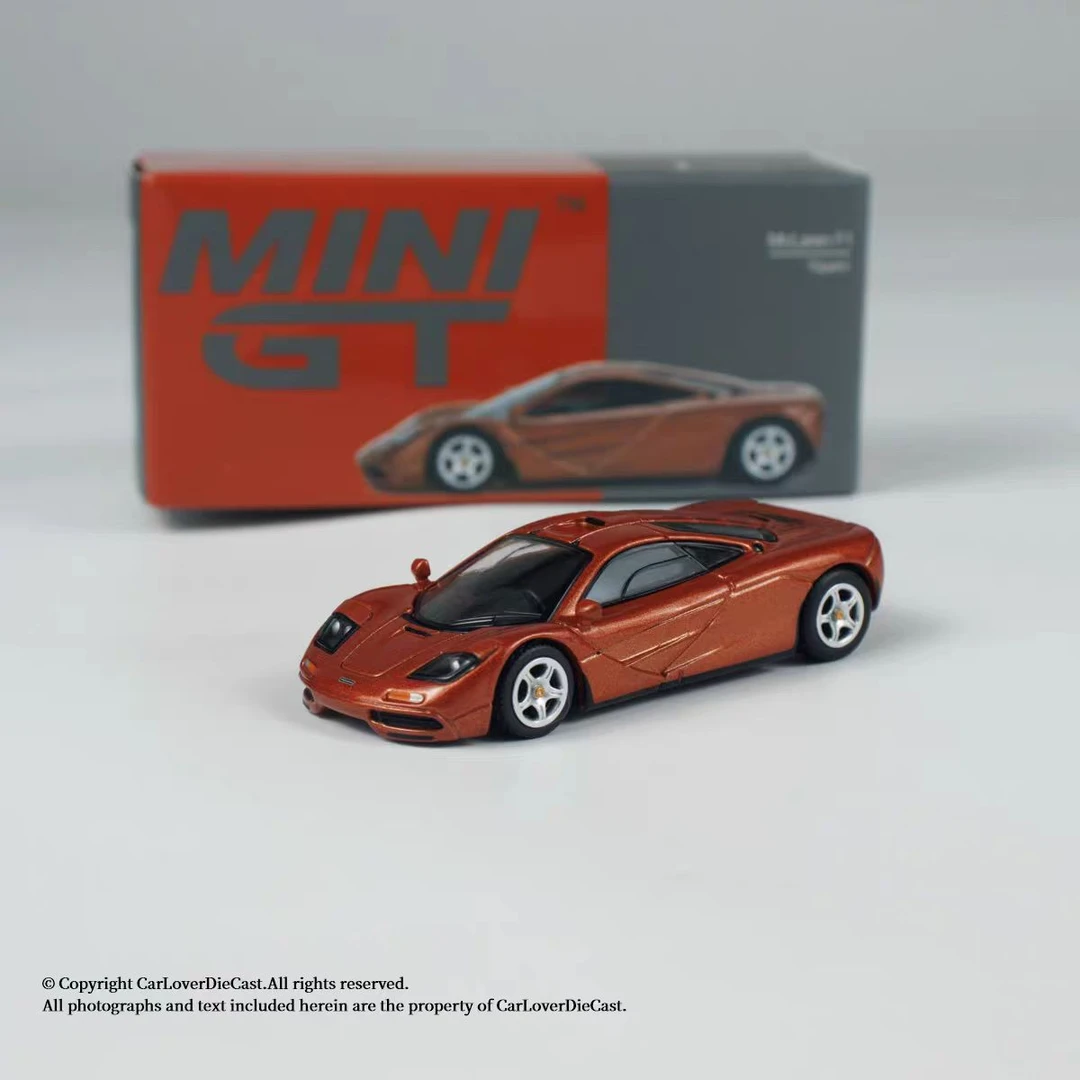 MINI GT 1:64 迈凯伦 McLaren F1 仿真合金汽车模型 817#