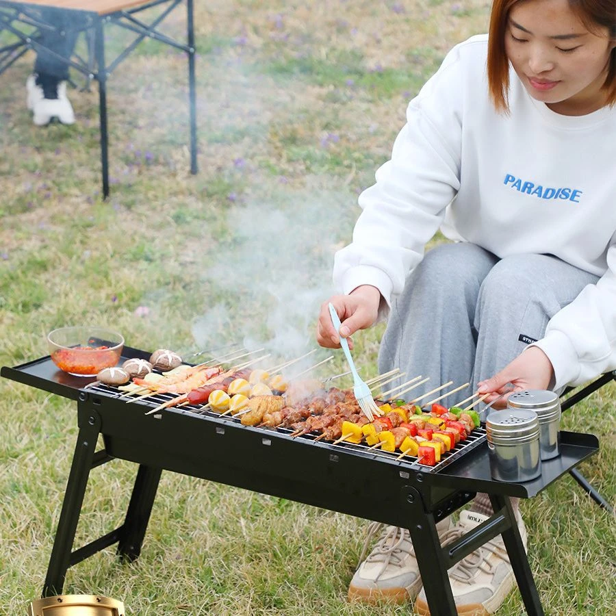 极步者烧烤炉家用烧烤架户外烤肉炉架子木炭碳露营烤炉烧烤炉子XB
