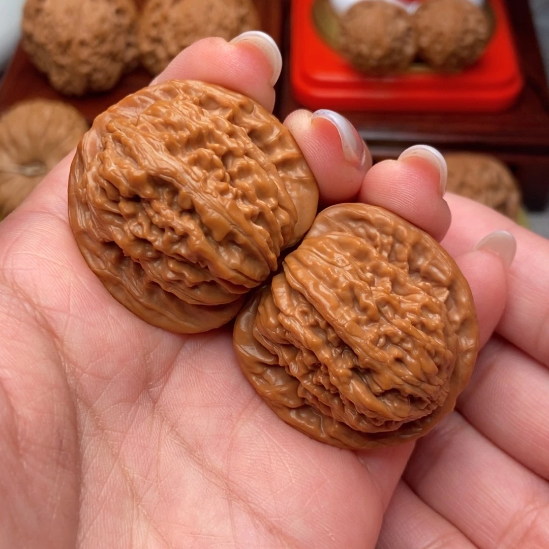 文玩核桃把件汉高楼37全品