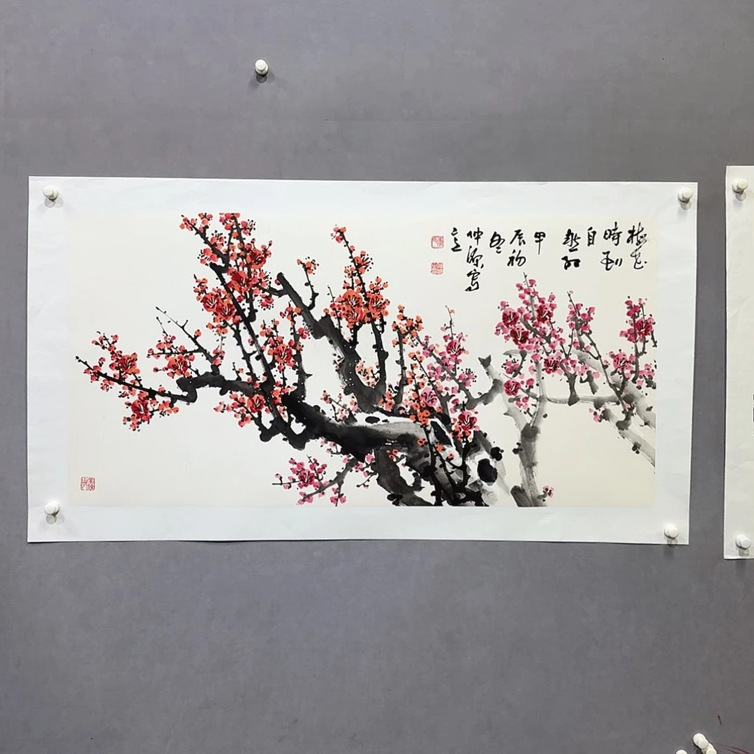 国画亲笔手绘放心去藏