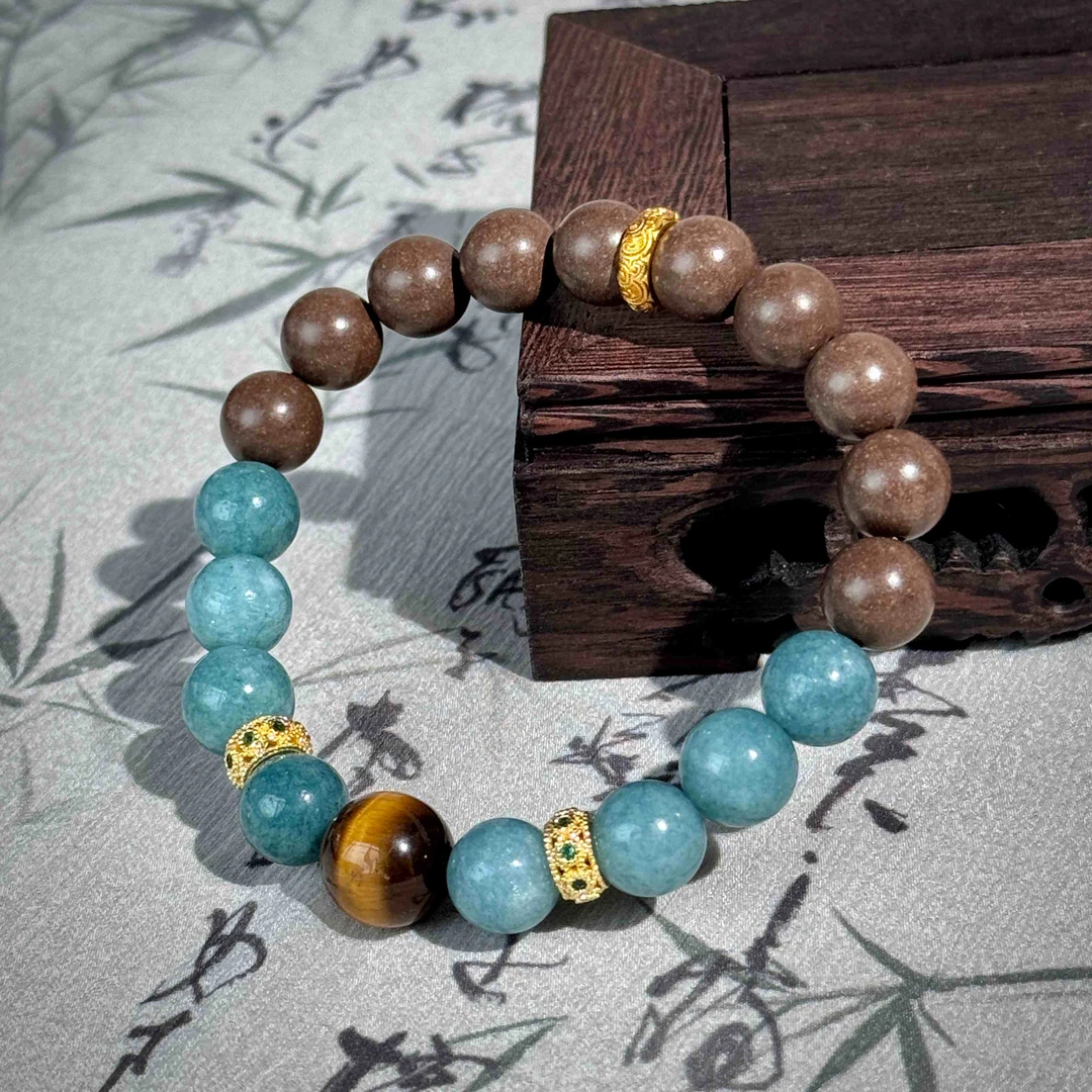 【瑶池·山黛(单圈)】古法合香泥塑品