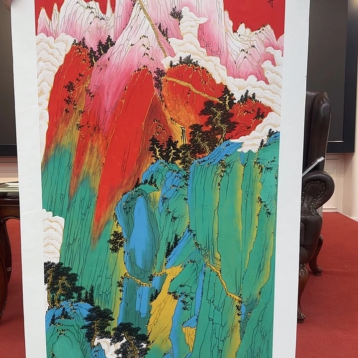 国画是我的第一个愿望就是说我