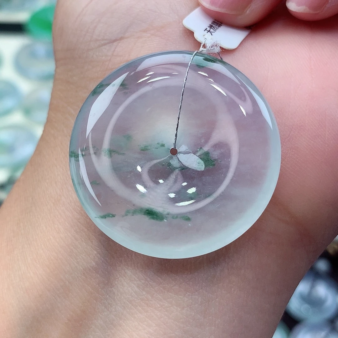 颈饰未镶嵌翡翠编号82尺寸32.6-6.4