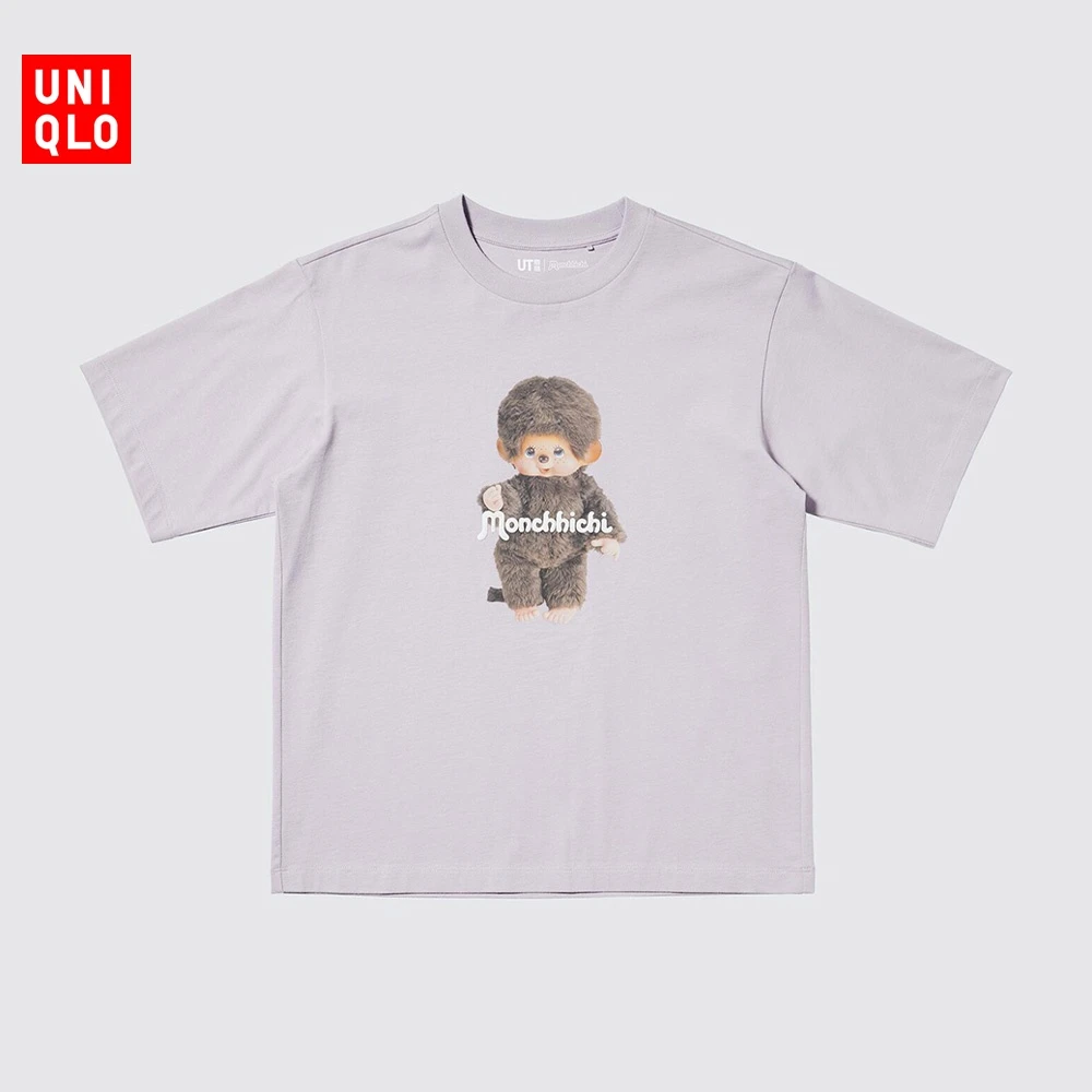Monchhichi UT/短袖T恤优衣库女装印花488926