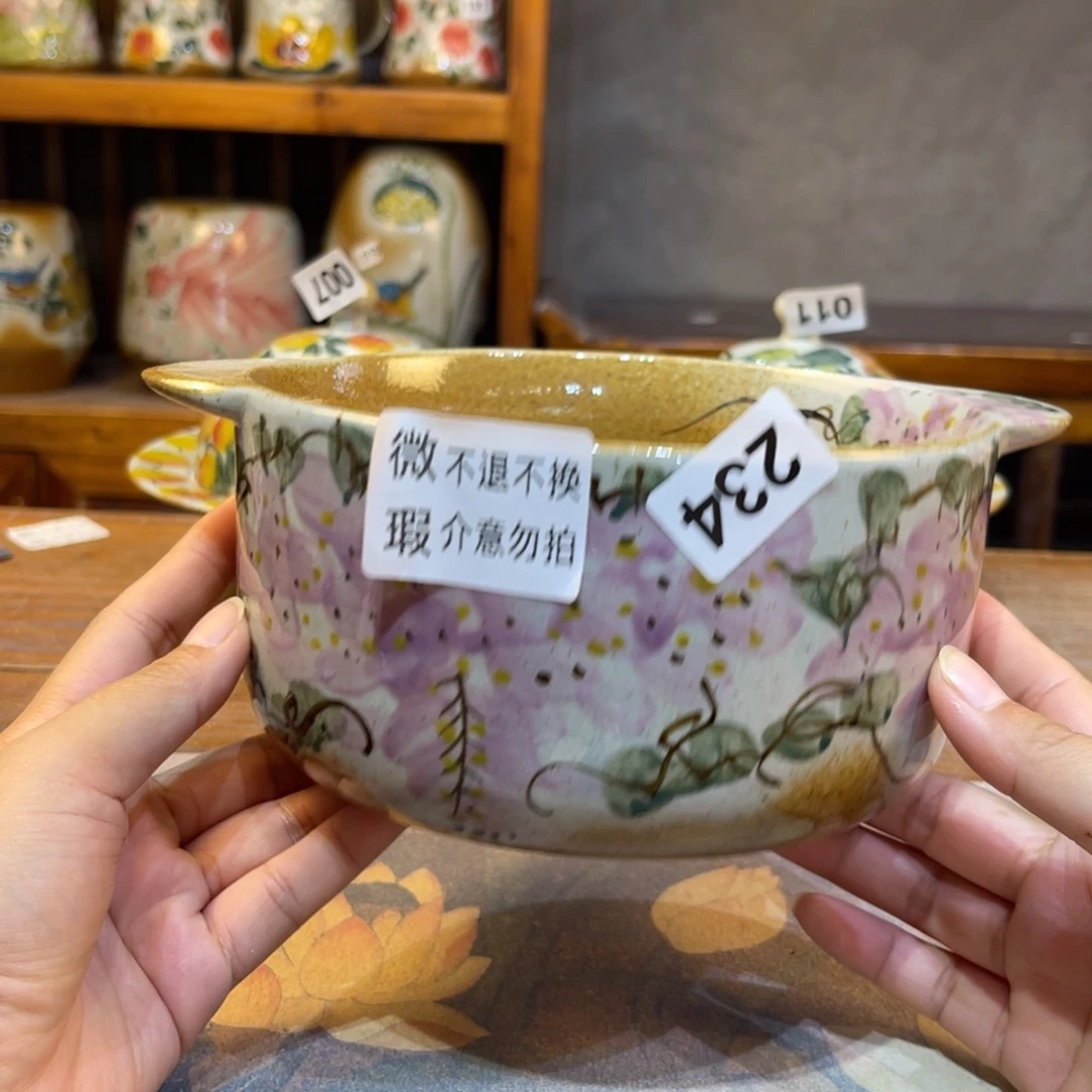 瓷片景德镇手工手绘