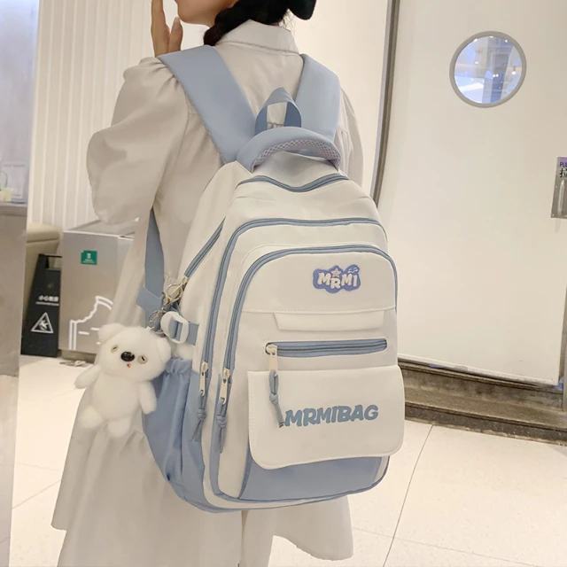 书包女生初中生高中生大容量2024新款小学生高颜值轻便双肩包背包