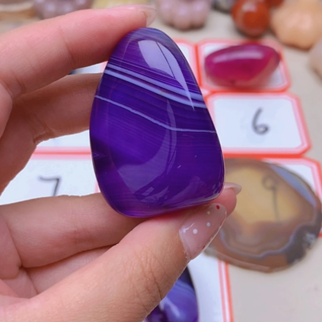 【闪购商品】未镶嵌玛瑙/玉髓珠宝半成品然**物