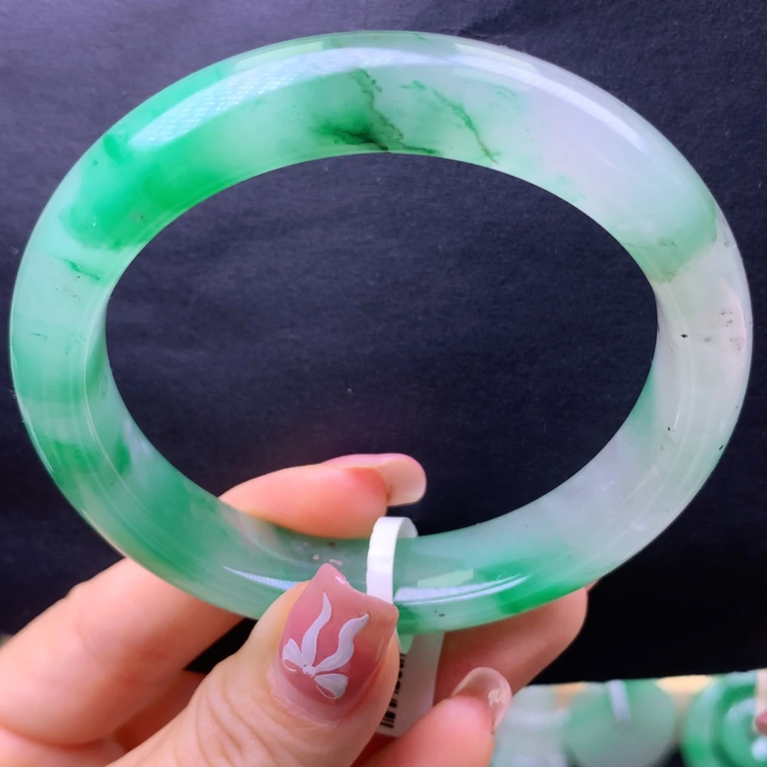 石英质玉未镶嵌手镯58 59