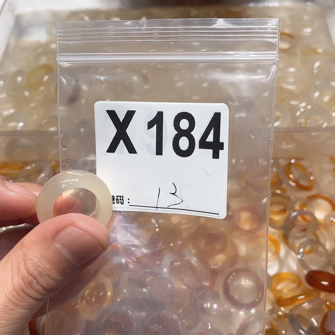 玛瑙/玉髓未镶嵌戒指184