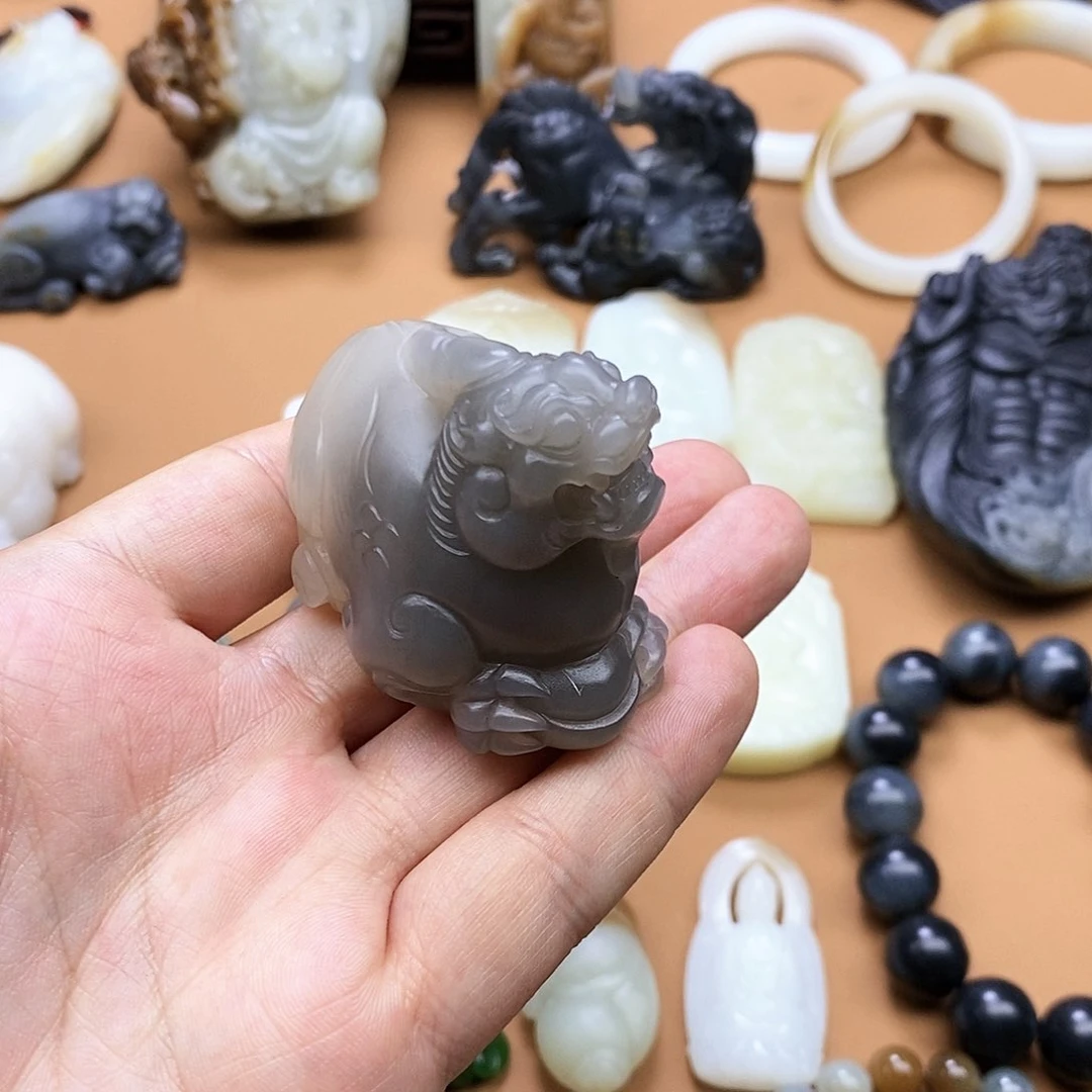 和田玉挂件未镶嵌高*