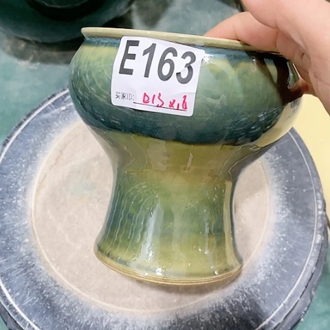 红陶景德镇手工制作花盆