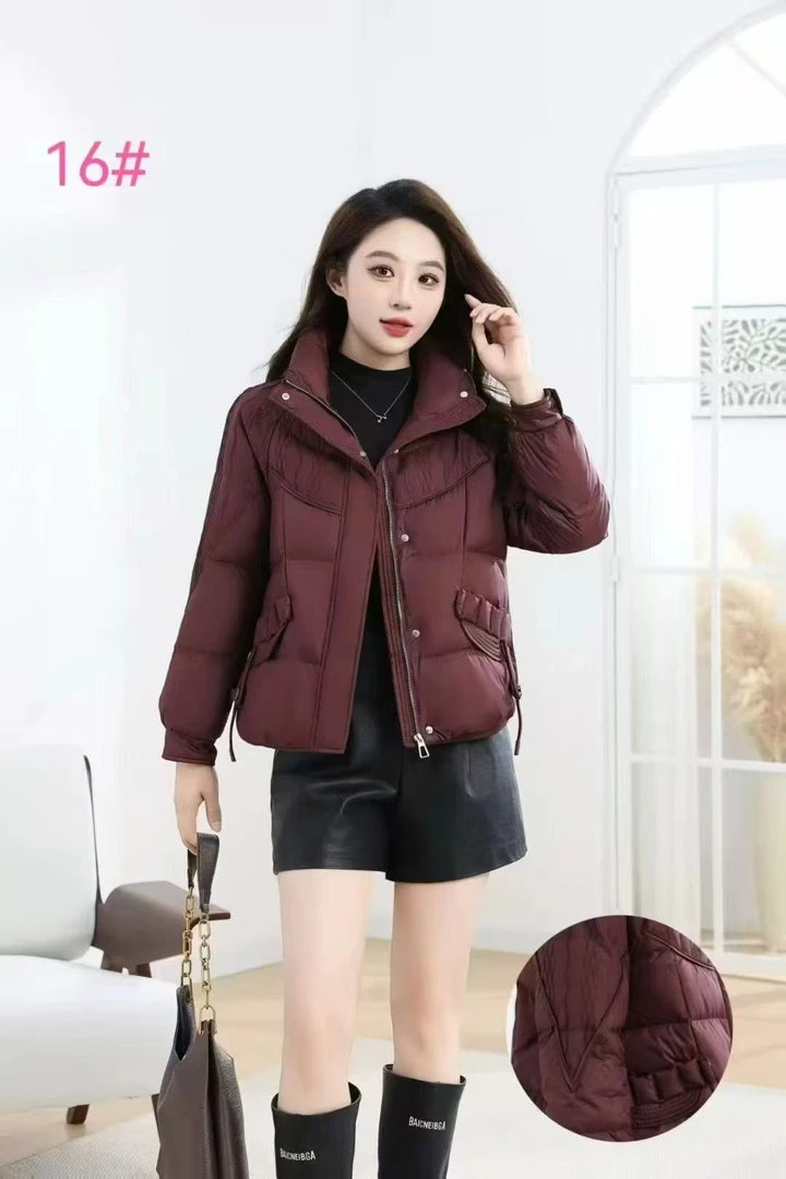 【豪门尚品】冬季轻薄短款羽绒服QHM16