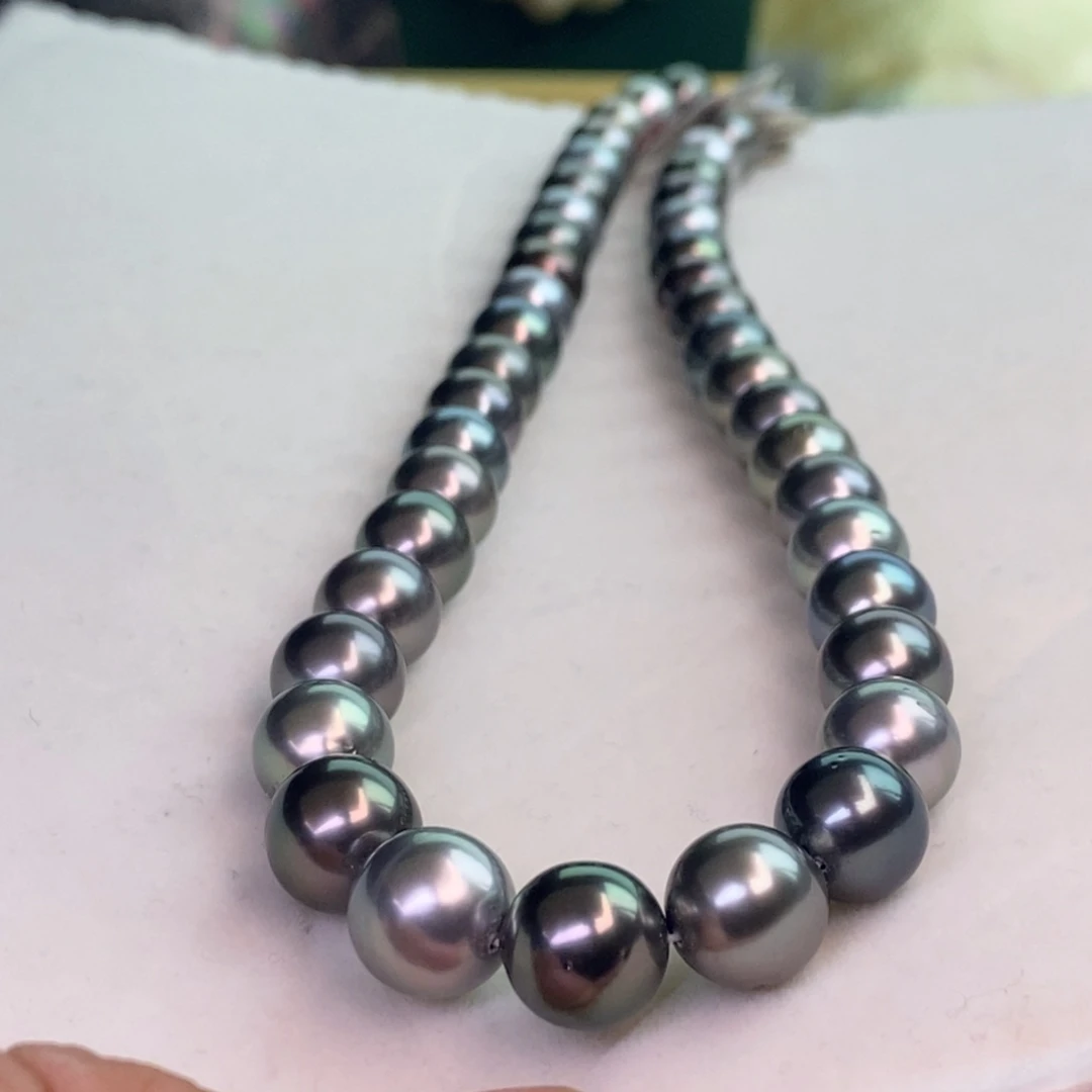 颈饰银S925镶嵌海水珍珠