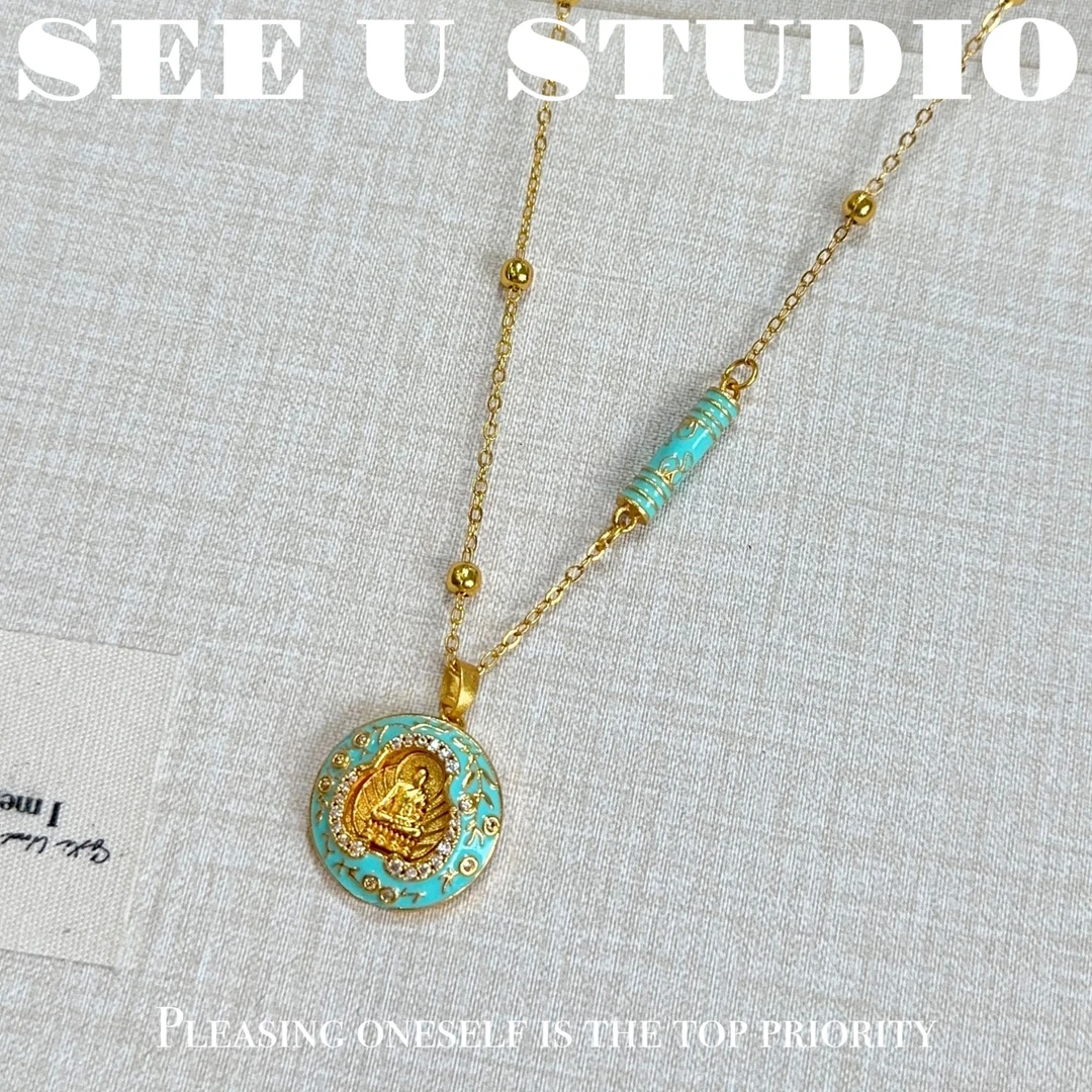 铜合金项链 时尚百搭【无量】古法项链