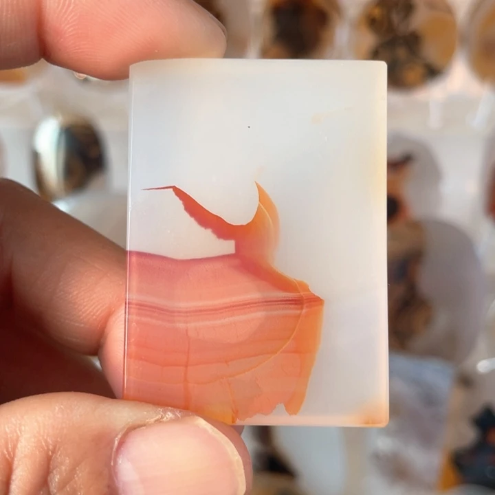 玛瑙/玉髓吊坠(不含链)未镶嵌