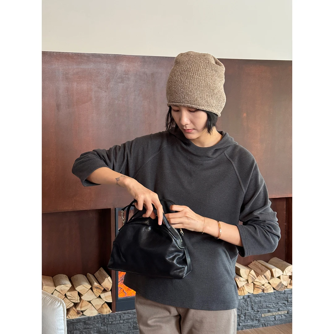 LANGQING 连帽通勤百搭长袖休闲卫衣46473#