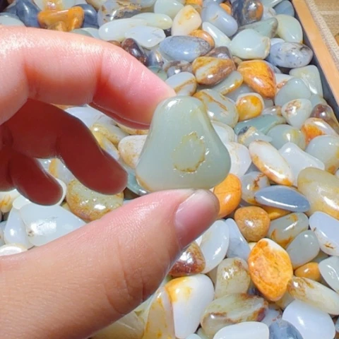 和田玉（糖玉）未镶嵌颈饰11.3克