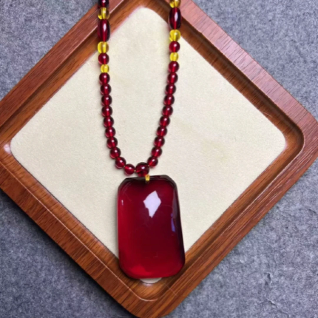 血珀挂件 D991 精美手串B 高端文玩手串 挂件 -（无礼盒）