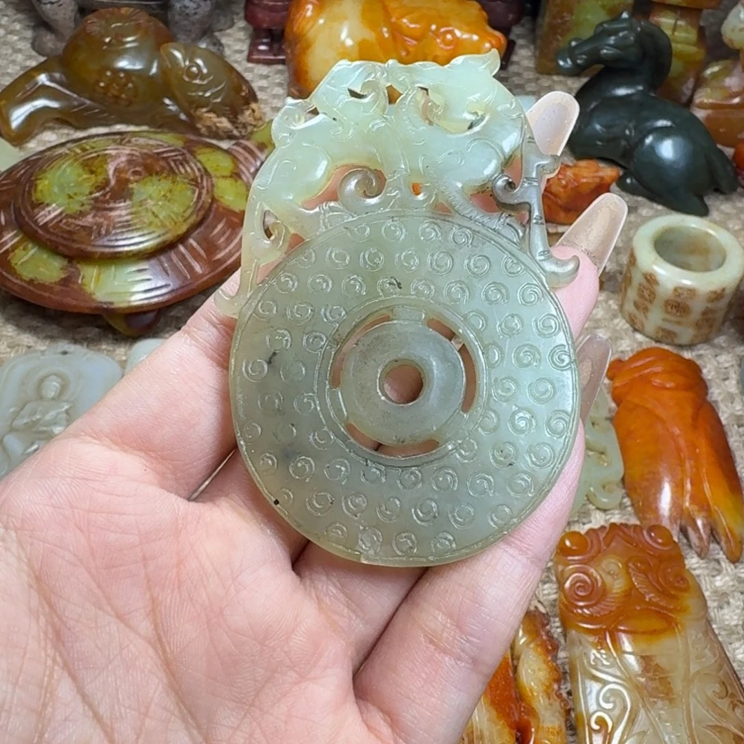 吊坠白玉菩提挂件