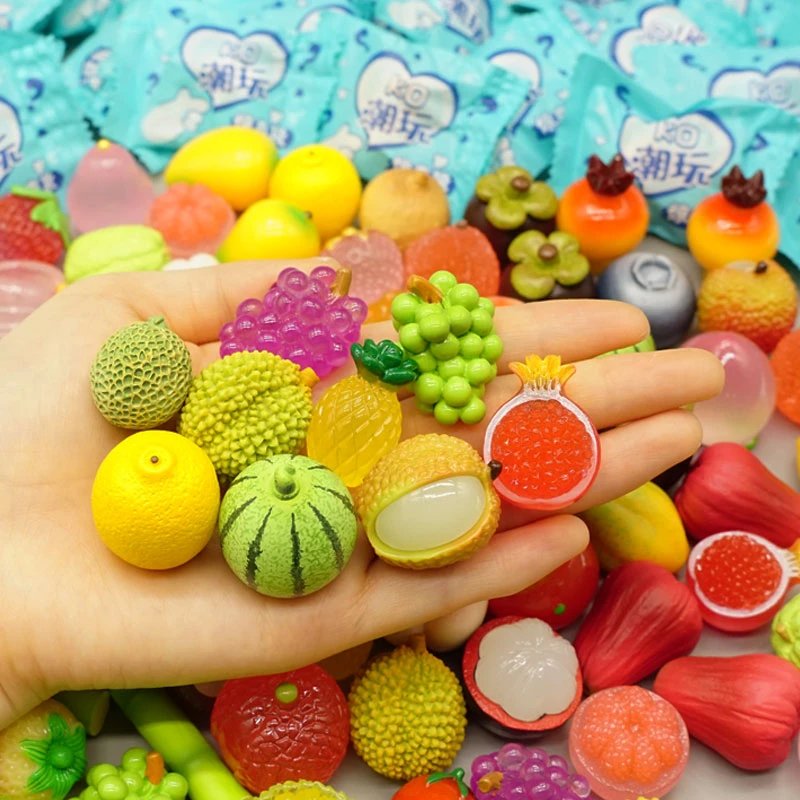 迷你夜光水果盲袋小礼物小学生奖励盲盒礼品幼儿园六一儿童节礼物
