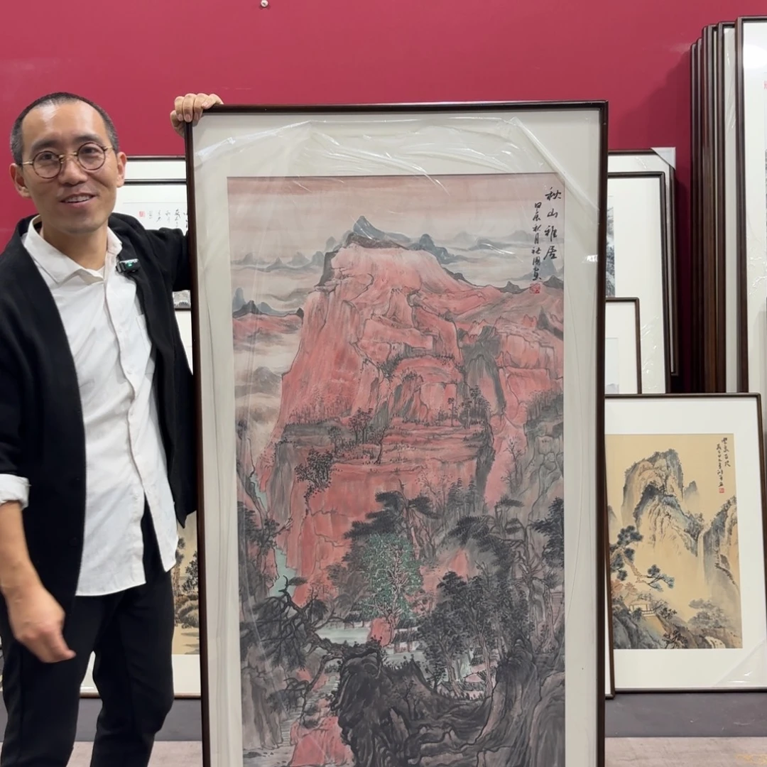 国画手绘作品160/80