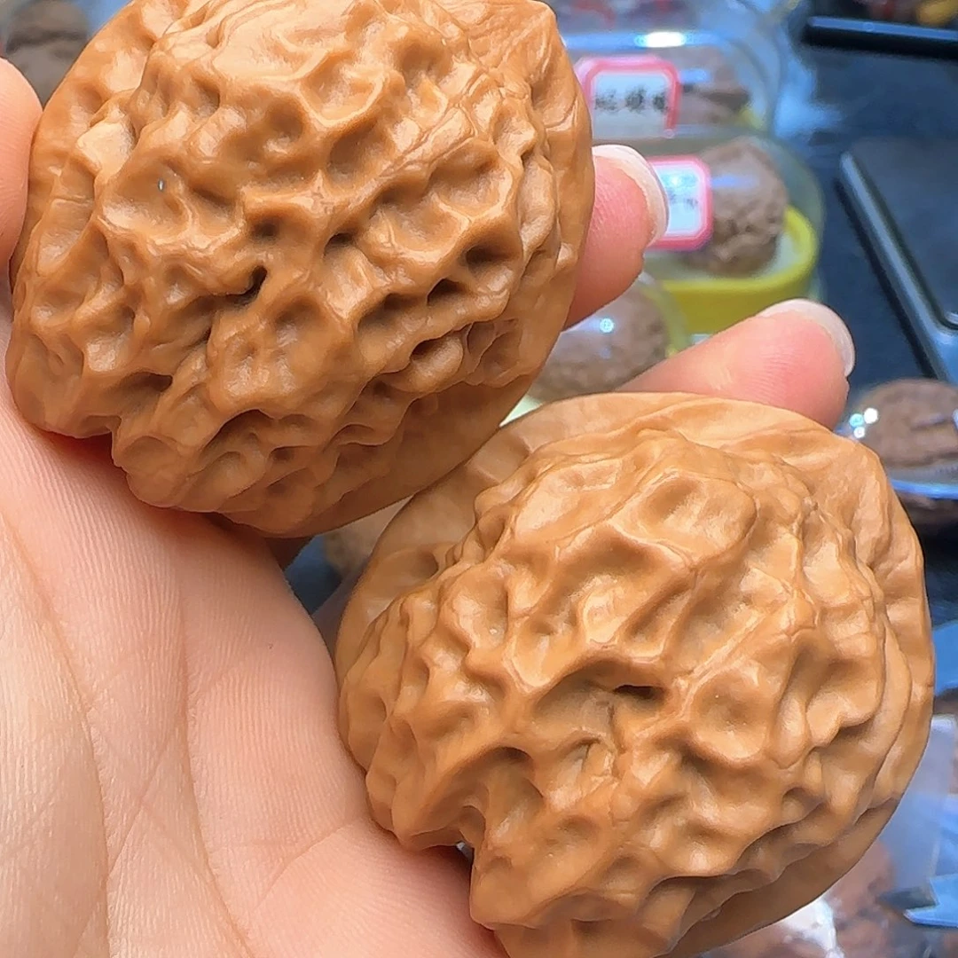 文玩核桃吊坠46全品蓟县蛤蟆眼