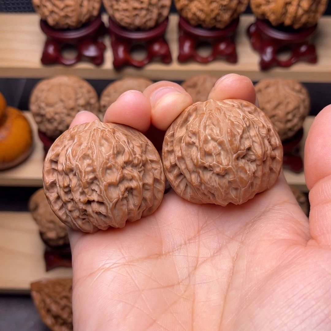 文玩核桃吊坠磨盘