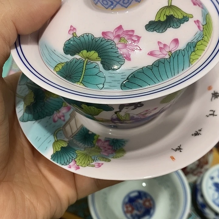 陶摆件景德镇陶瓷主人呢2233