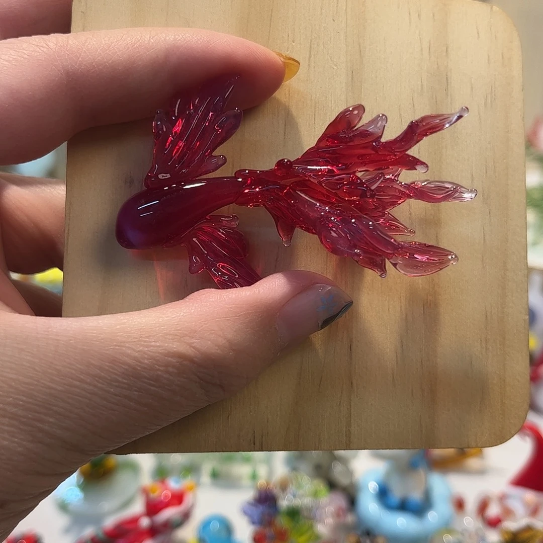 手工艺品琉璃锦鲤