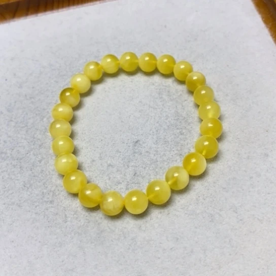 未镶嵌蜜蜡裸石串