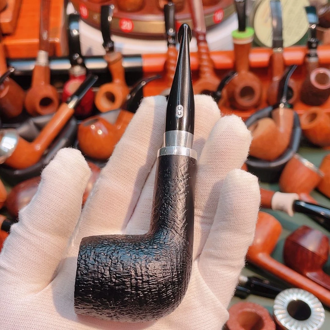 一***途全新法国cc喷砂直斗队长石楠木工艺品
